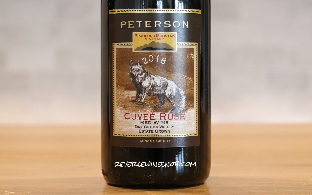 2018 Peterson Bradford Mountain Vineyard Cuvée Rusé