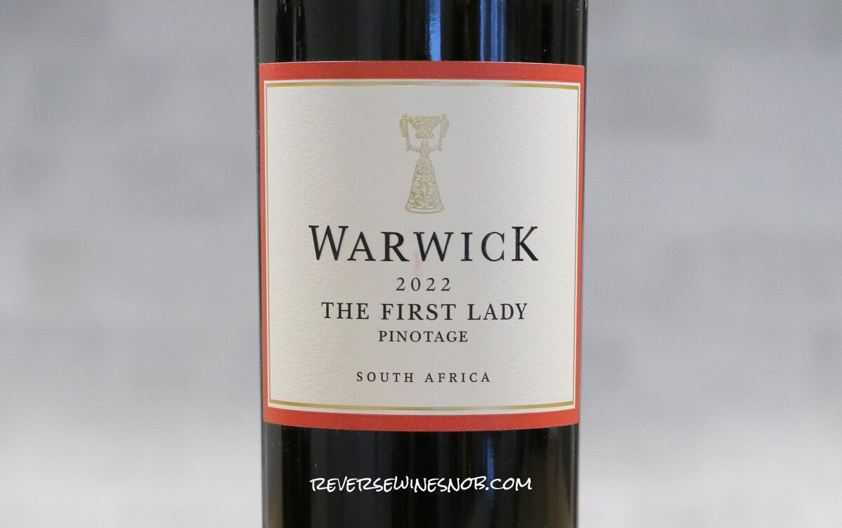 2022 Warwick The First Lady Pinotage