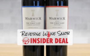 INSIDER DEAL! Warwick The First Lady Mixed Reds $9.99 A Bottle!