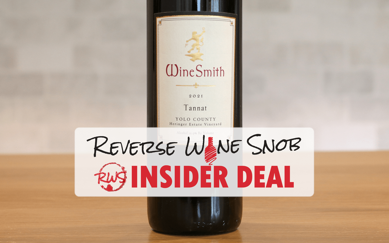 INSIDER DEAL! 53% OFF Winesmith Heringer Vineyards Tannat