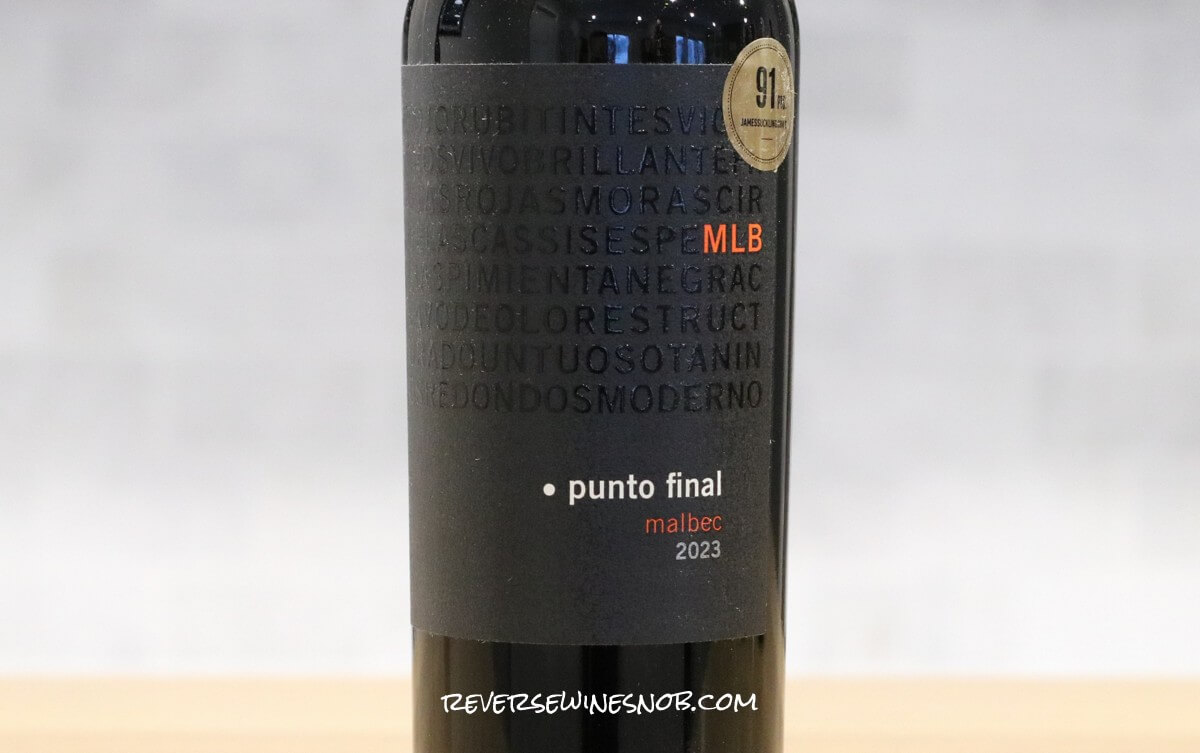 Bodega Renacer Punto Final Malbec Review