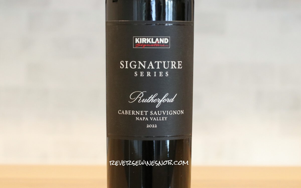 Kirkland Signature Series Rutherford Cabernet Sauvignon - Respectable
