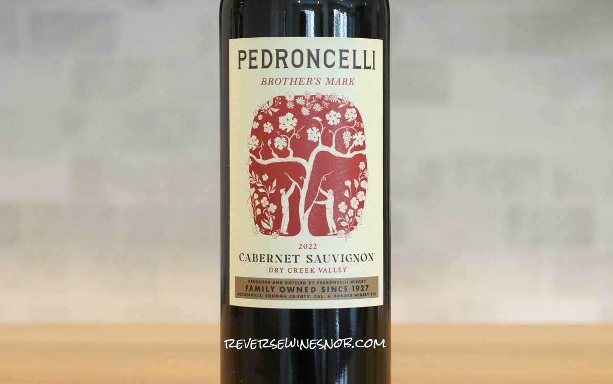 2022 Pedroncelli Brother's Mark Dry Creek Valley Cabernet Sauvignon