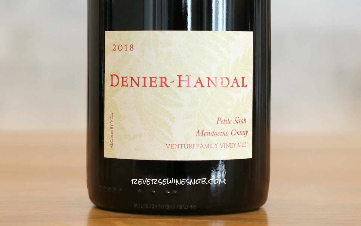 2018 Denier-Handal Venturi Family Vineyard Petite Sirah
