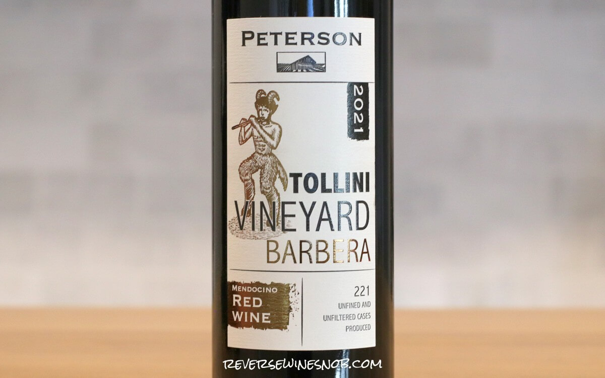 2021 Peterson Winery Tollini Vineyard Barbera