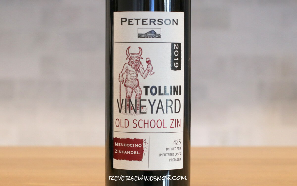 2019 Peterson Winery Tollini Vineyard Old School Zinfandel