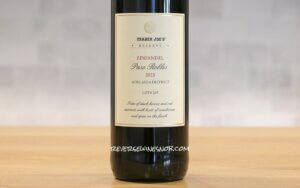 Trader Joe's Reserve Paso Robles Adelaida District Zinfandel