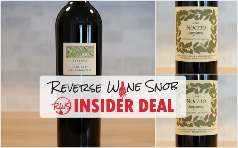 INSIDER DEAL! 94 and 95-Point Vino Noceto Sangiovese 43% OFF