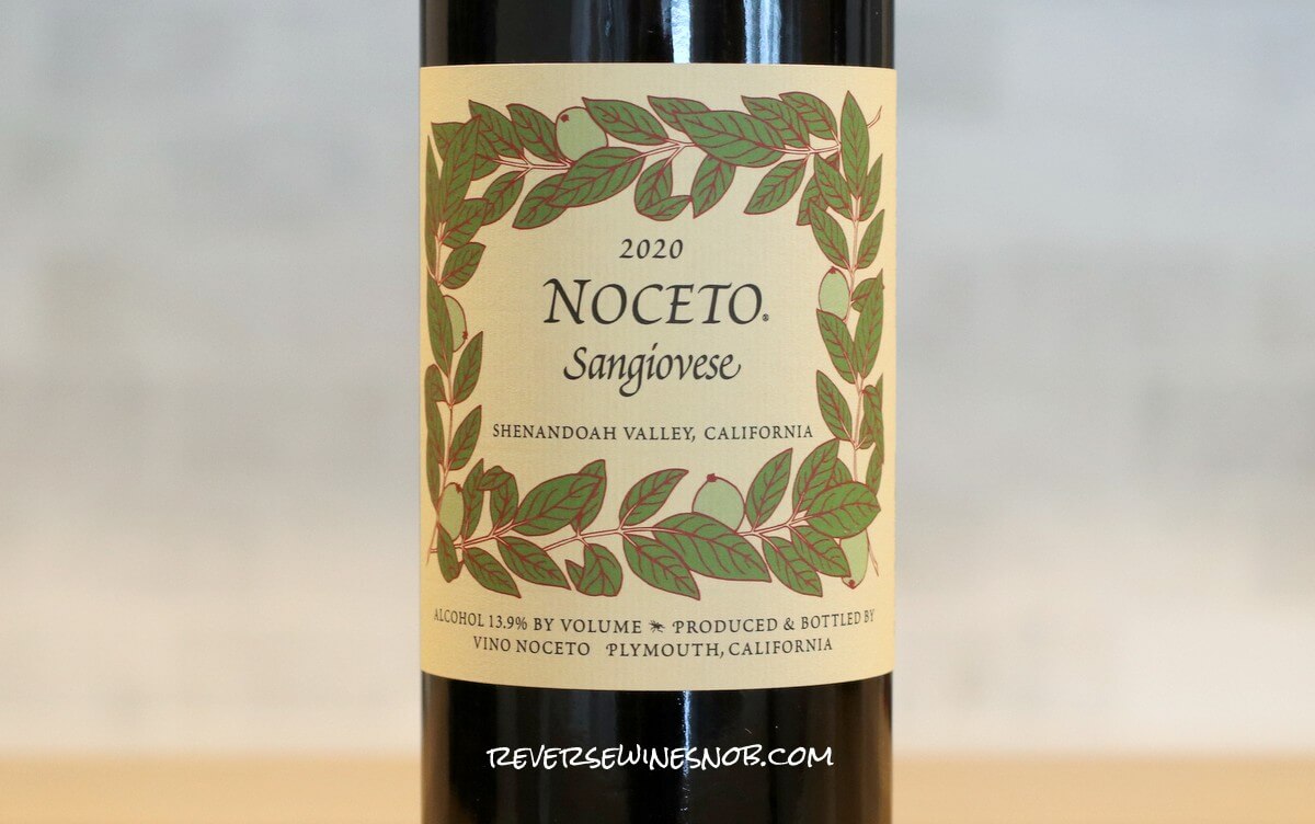 2020 Vino Noceto Sangiovese