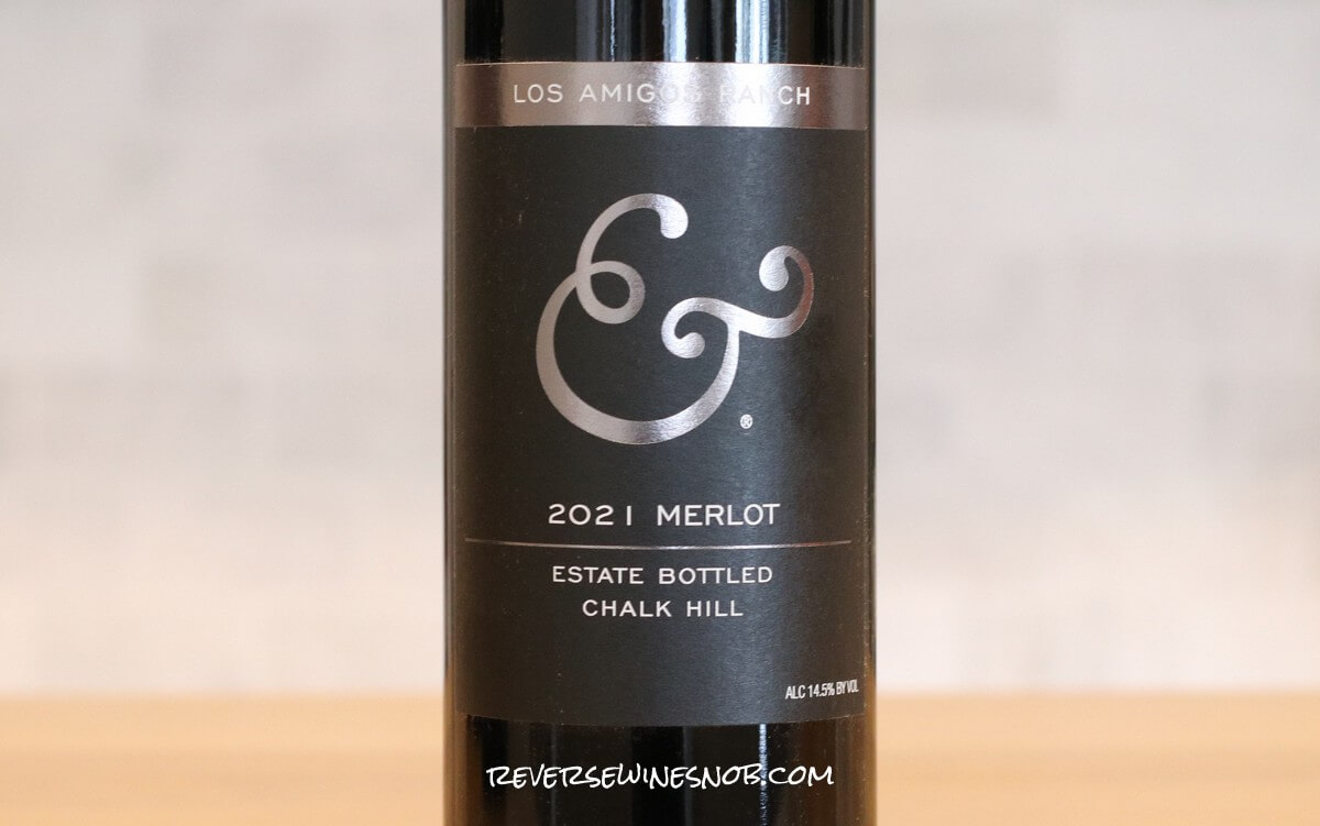 2021 Hook & Ladder Los Amigos Ranch Chalk Hill Merlot