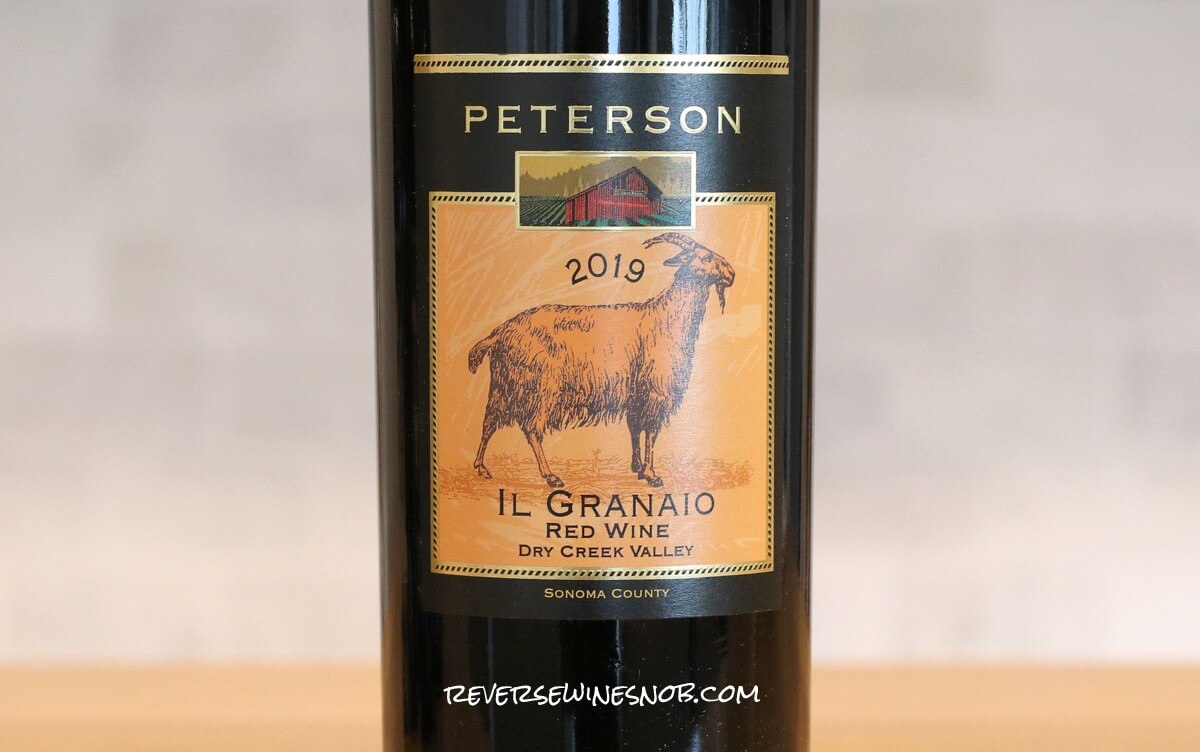2019 Peterson Winery Il Granaio Dry Creek Valley Super Tuscan style Red