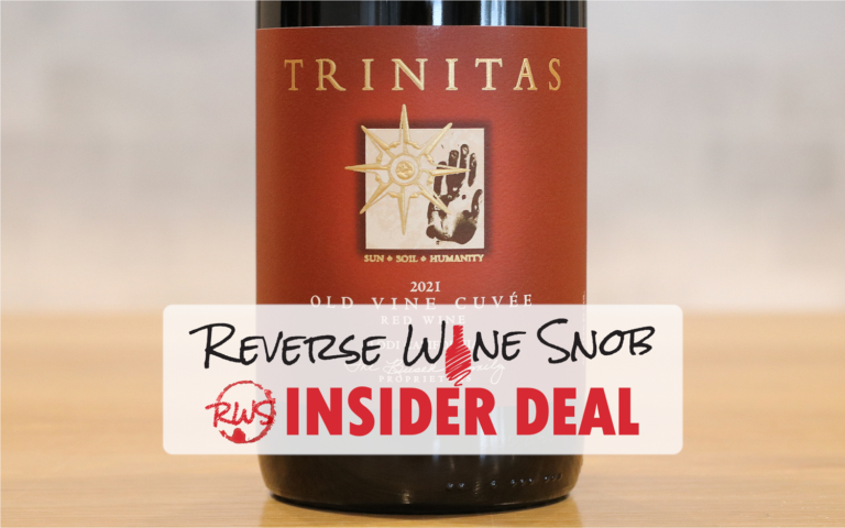 INSIDER DEAL! 63% OFF Trinitas Old Vine Cuvée