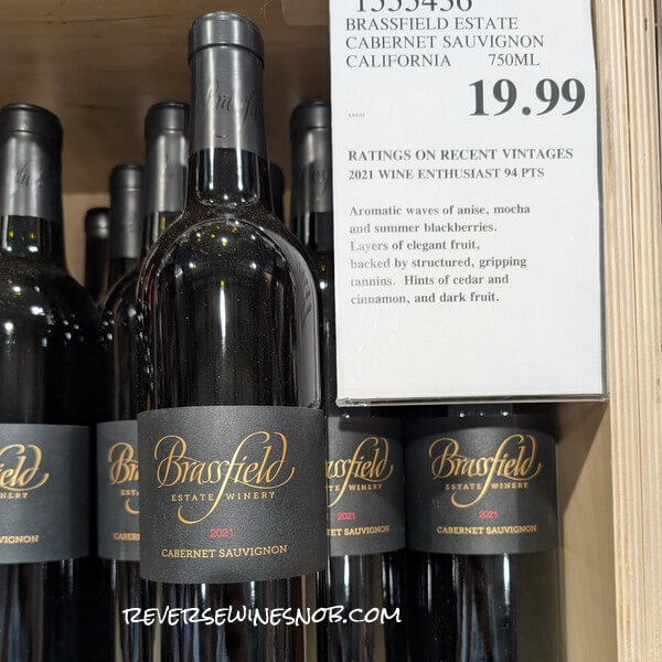 Brassfield Estate Cabernet at Costco