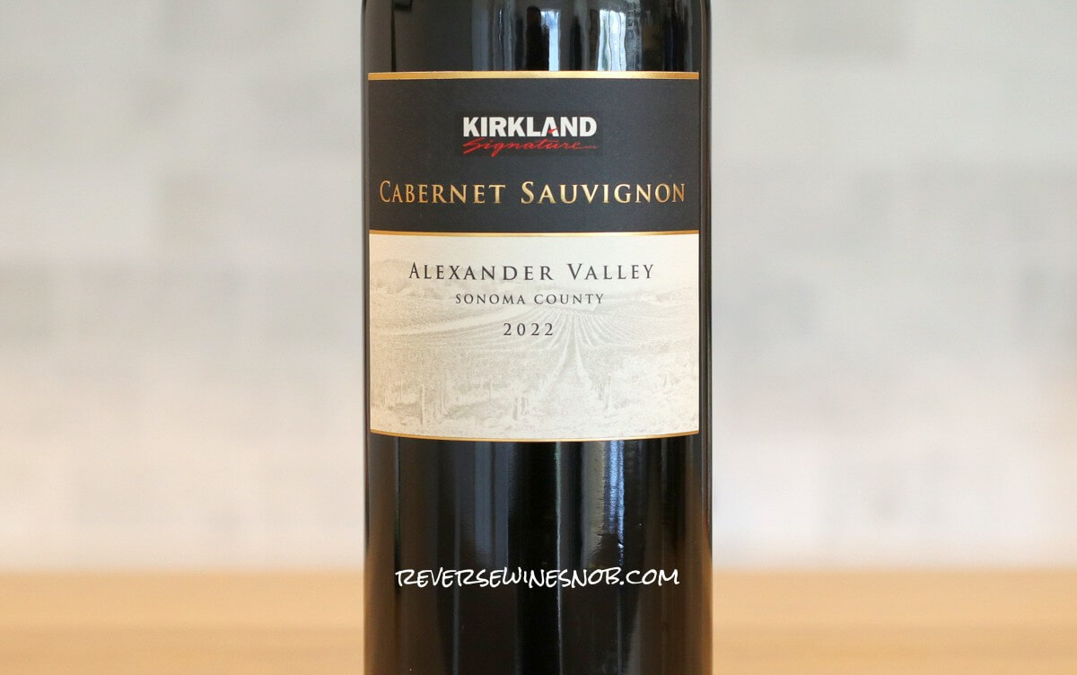 Kirkland Signature Alexander Valley Cabernet Sauvignon - Quite Nice