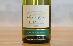 Sainte-Celine Chablis From Trader Joe's