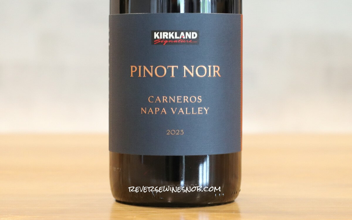 Kirkland Signature Carneros Pinot Noir - Classic Value
