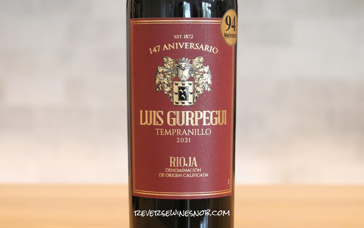 Luis Gurpegui Muga Rioja 147 Aniversario Review