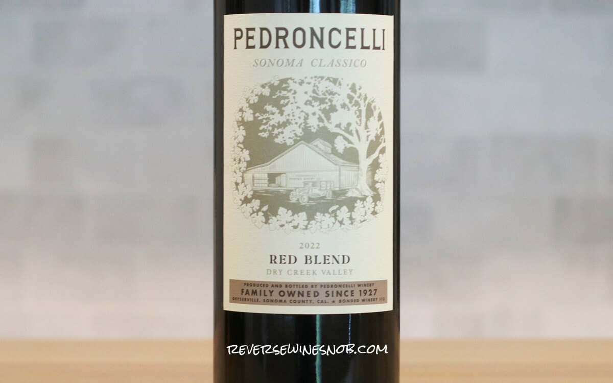 2022 Pedroncelli Sonoma Classico