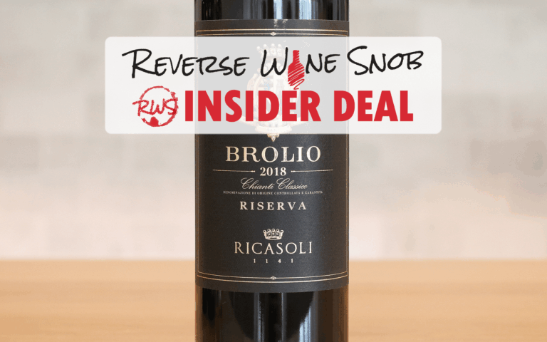 INSIDER DEAL! 97-Point Barone Ricasoli Brolio Chianti Classico Riserva