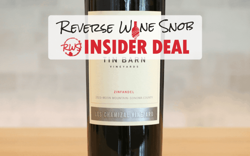 INSIDER DEAL! XX% OFF Tin Barn Zin!