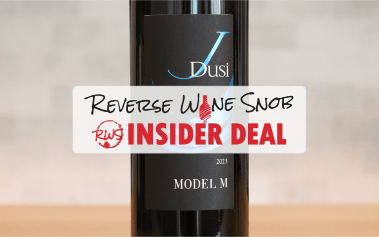 INSIDER DEAL! J Dusi Model M Red Blend - Dependably Delicious