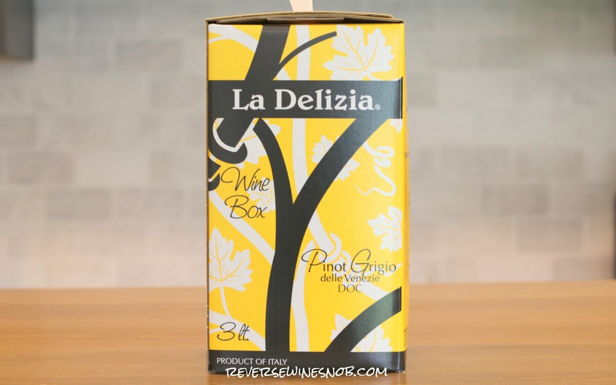 La Delizia Delle Venezie Pinot Grigio Box Wine Review