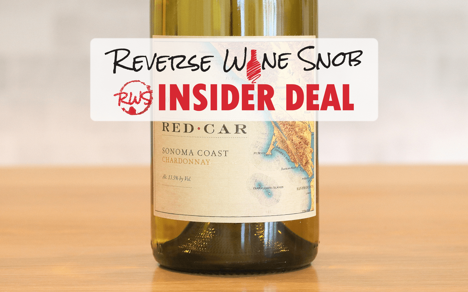INSIDER DEAL! XX% OFF Red Car Sonoma Coast Chardonnay