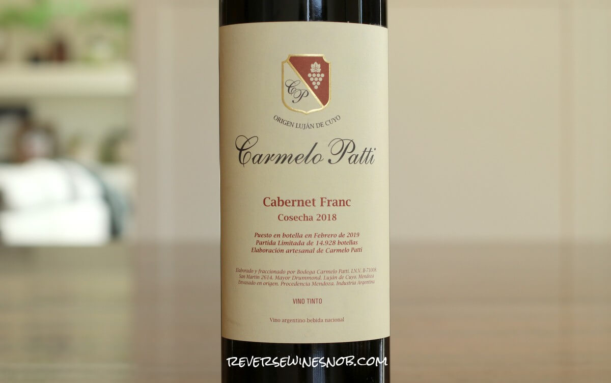 2018 Carmelo Patti Cabernet Franc