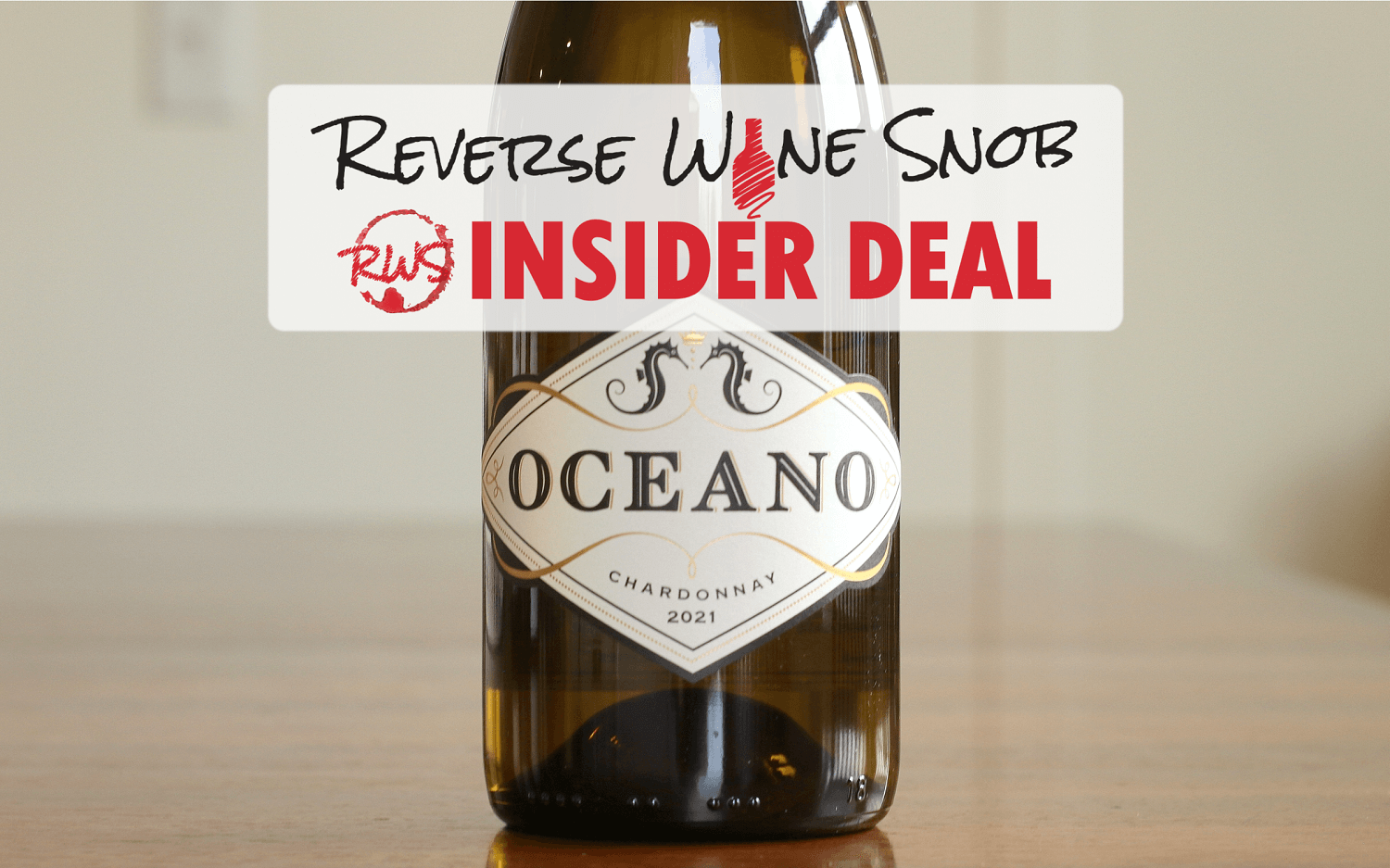 INSIDER DEAL! XX% OFF Oceano Spanish Springs Vineyard Chardonnay
