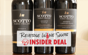 A Triple Bulk Buy INSIDER DEAL! OVER 50% OFF Scotto Family Cellars Reserve Reds