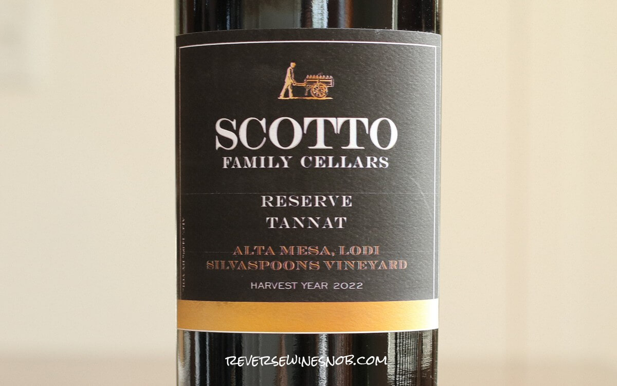 2022 Scotto Family Cellars Reserve Tannat