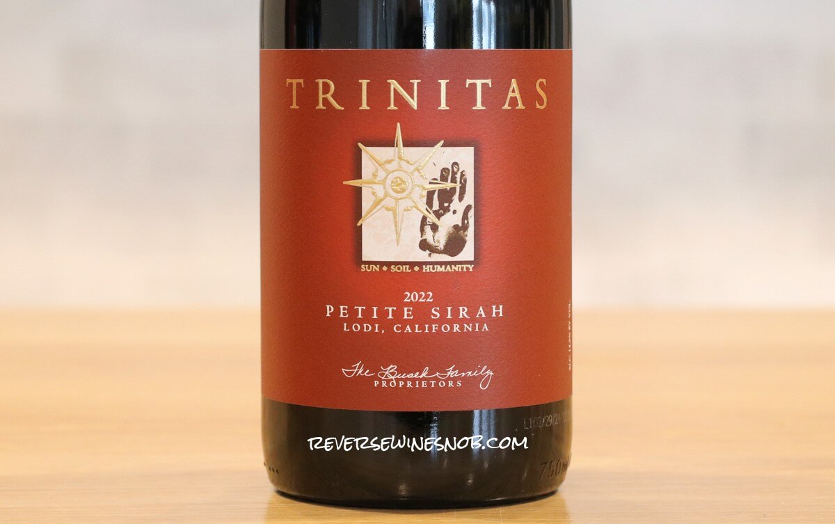 2022 Trinitas Petite Sirah