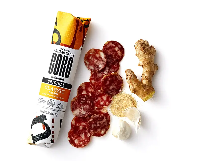 Coro Salami - Classic Salami with a hint of garlic and ginger.