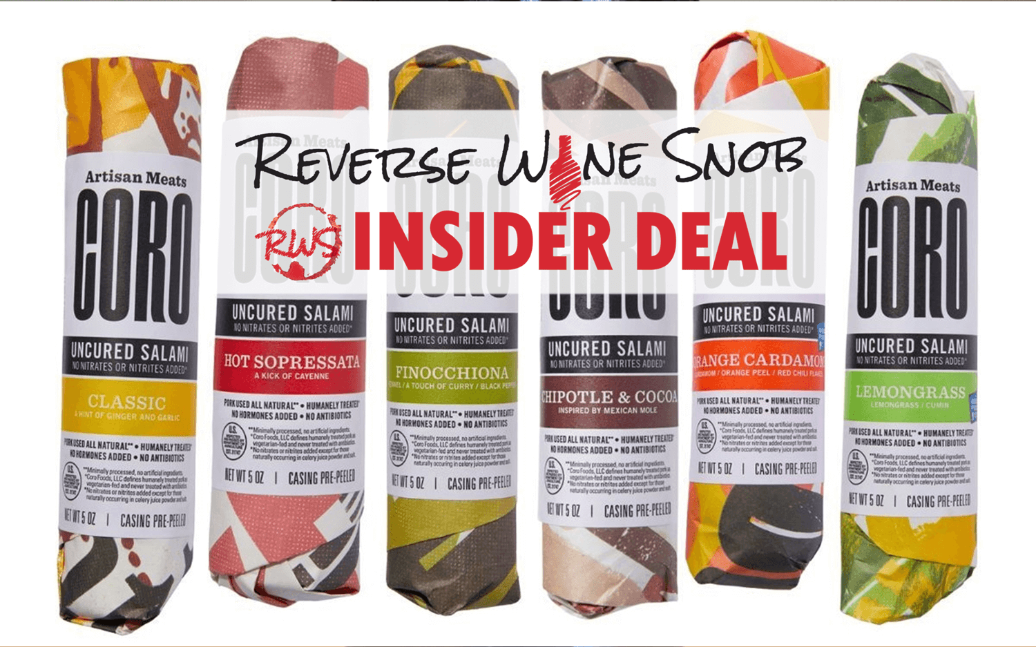 INSIDER DEAL! SAVE OVER $XX On Perfect 10 Coro Salami
