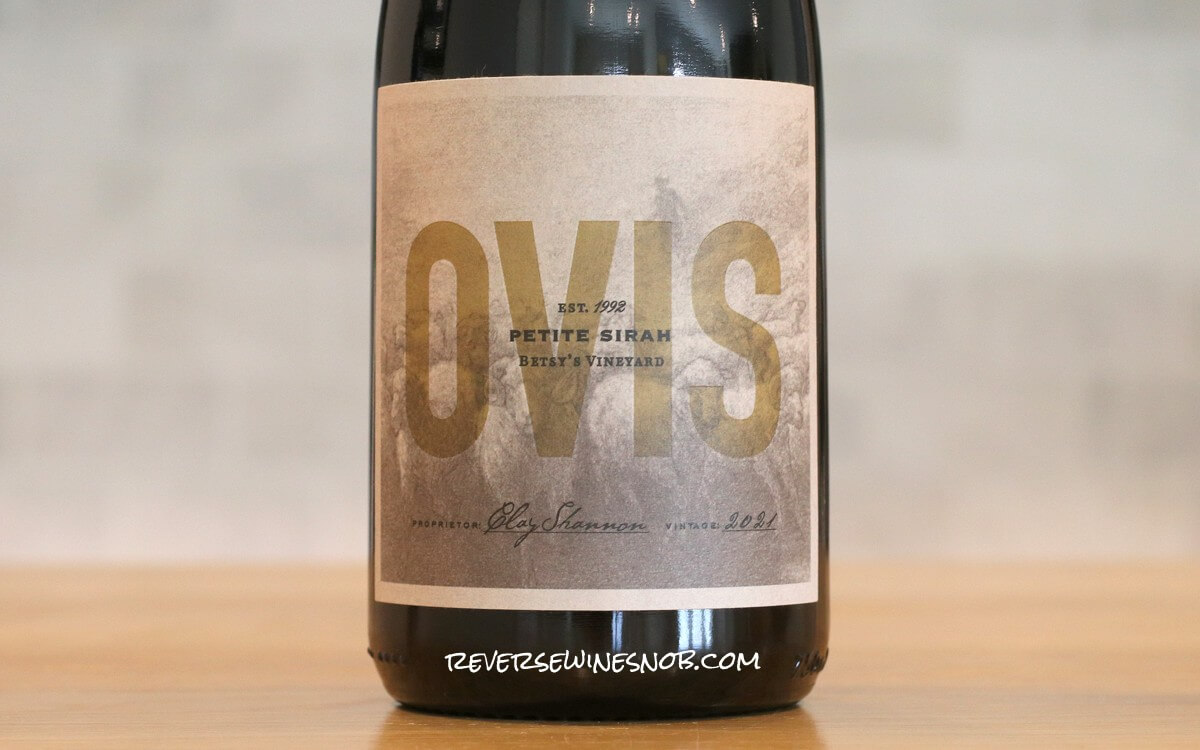 2021 Ovis Betsy's Vineyard Petite Sirah
