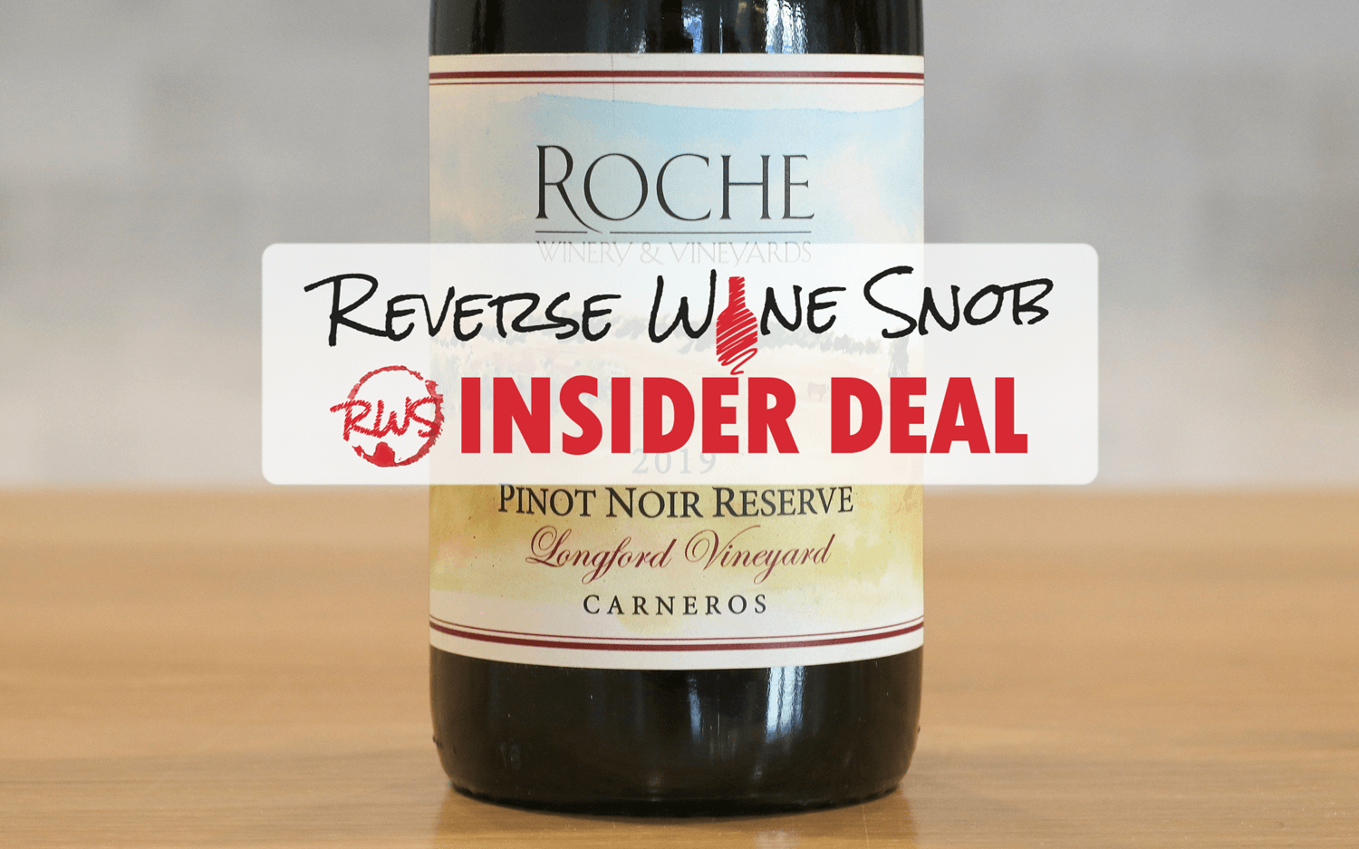 INSIDER DEAL! XX% OFF Roche Longford Vineyard Reserve Pinot Noir
