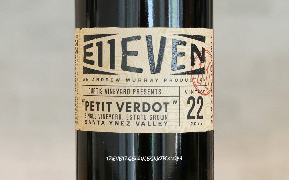 2022 Andrew Murray E11even Petit Verdot