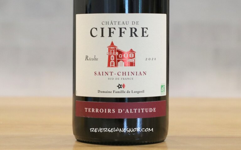 Chateau de Ciffre Saint-Chinian Terroirs d'Altitude Review