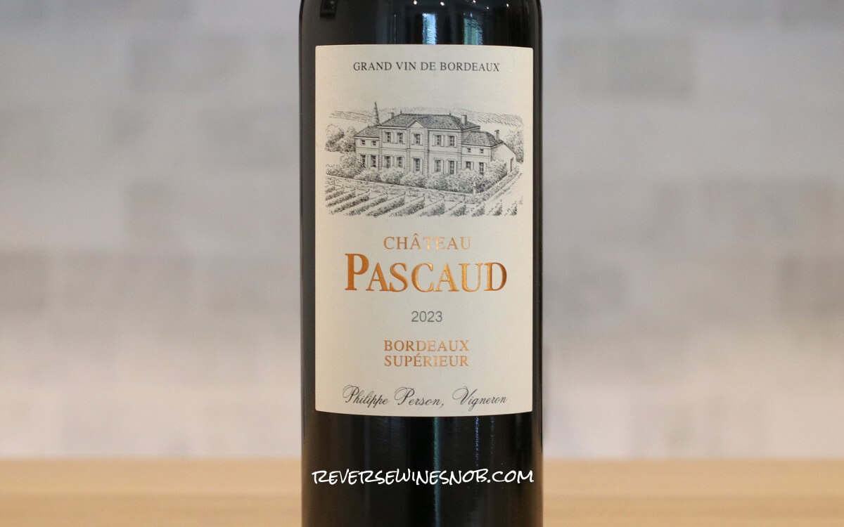 Chateau Pascaud Bordeaux Superieur Review