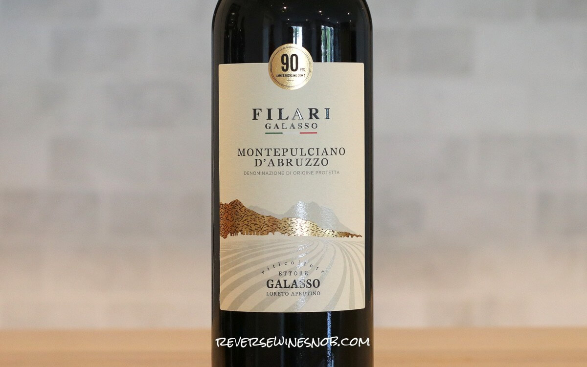 2021 Galasso Filari Montepulciano d'Abruzzo