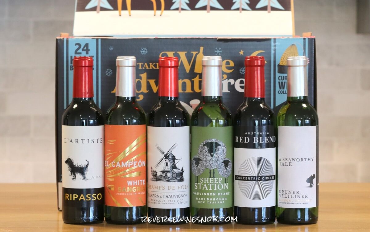 Costco 2025 Wine Advent Calendar Days 1-6