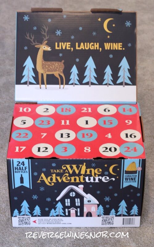 Costco Wine Adventure Calendar 2025 Packaging