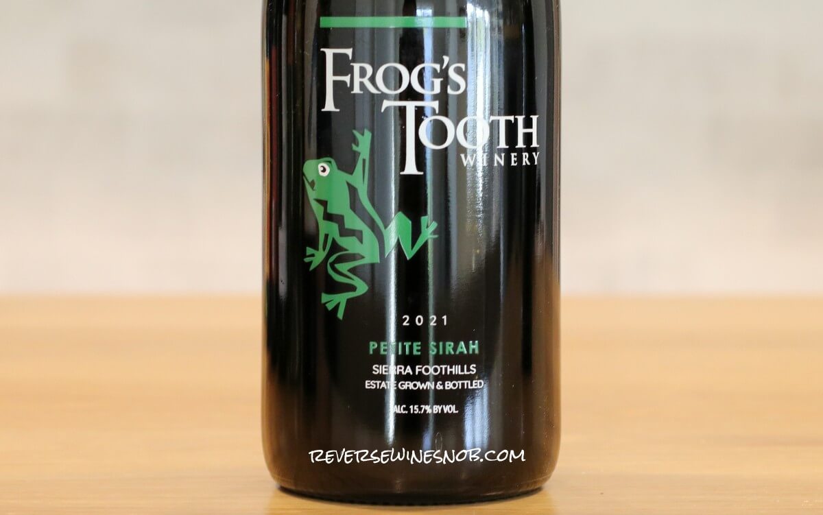 2021 Frog’s Tooth Petite Sirah