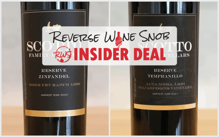 Double Bulk Buy INSIDER DEAL! OVER 50% OFF Scotto Reserve Reds