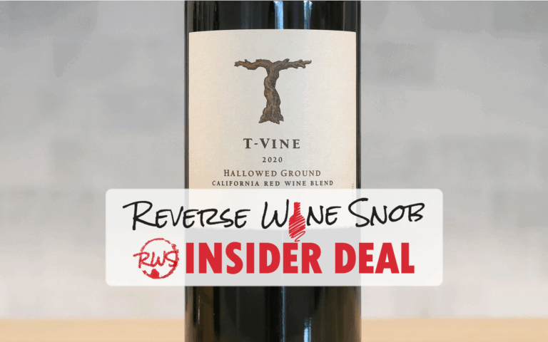 INSIDER DEAL! 50% OFF 91-93 Point T-Vine Hallowed Ground Red
