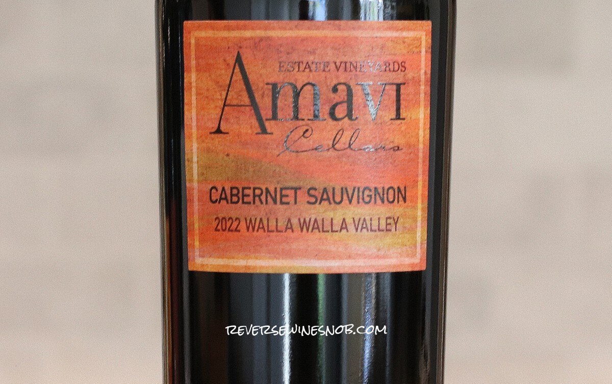 2022 Amavi Walla Walla Cabernet Sauvignon