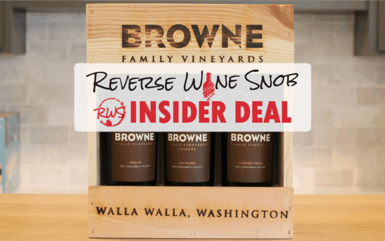 INSIDER DEAL! Browne Family Vineyards 92-93 Point Red Trio In Wood Box