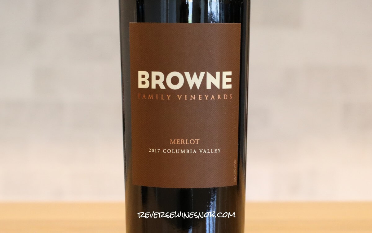2017 Browne Family Vineyards Merlot