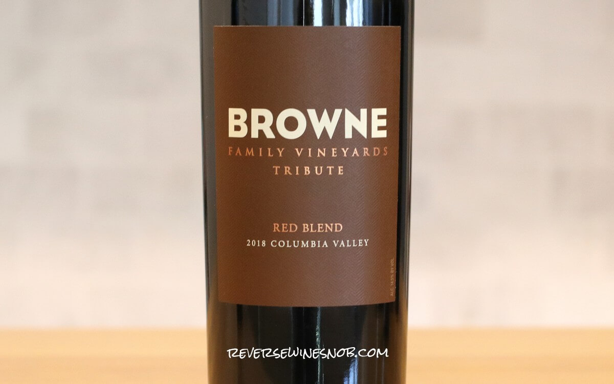 2018 Browne Family Vineyards Tribute Red Blend