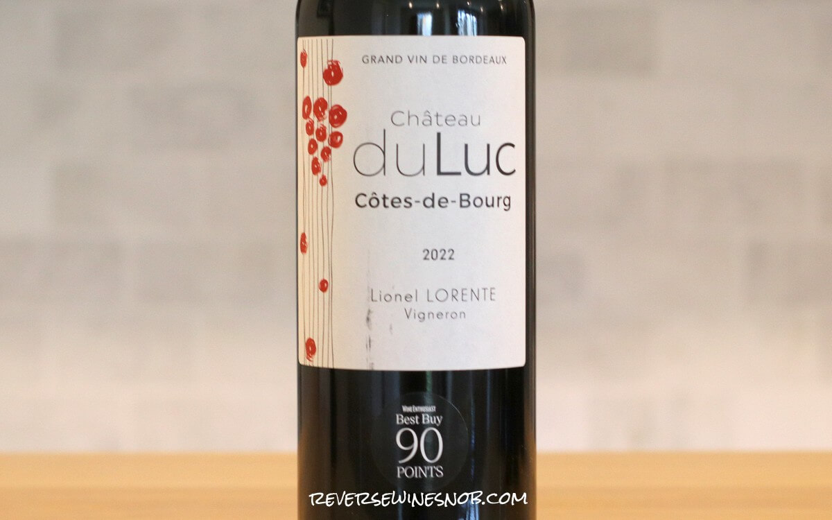 2022 Chateau du Luc Cotes de Bourg